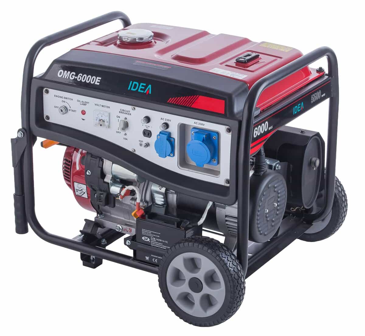 Дизель-генератор IDJ6000E, 6 кВА