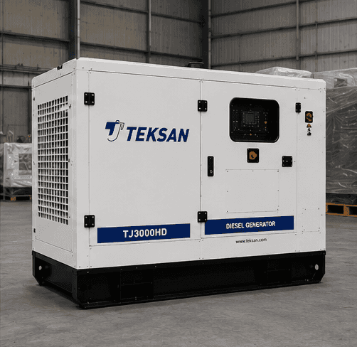 Дизель-генератор Teksan, трифазний