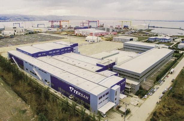 Виробничий майданчик Teksan у Тузлі (Стамбул), Туреччина