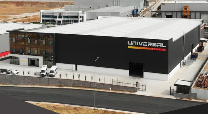 Виробничий майданчик Universal Jeneratör, Анкара, Туреччина
