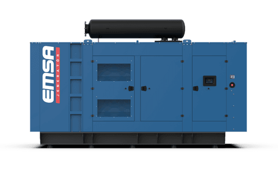 Дизель-генератор E CM ST 1000/6/38, 1000 кВА, трифазний