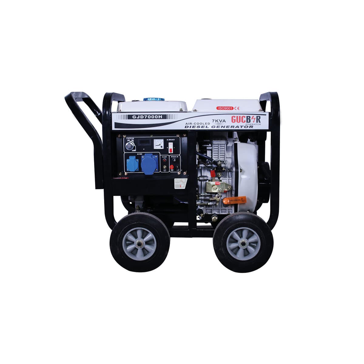 Портативний генератор GJ7000Di-B, 7 кВА
